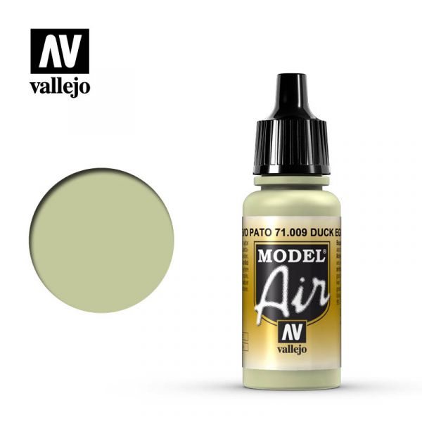 西班牙 Vallejo AV水性漆 Model Air 71009 鴨蛋綠色 17ml 