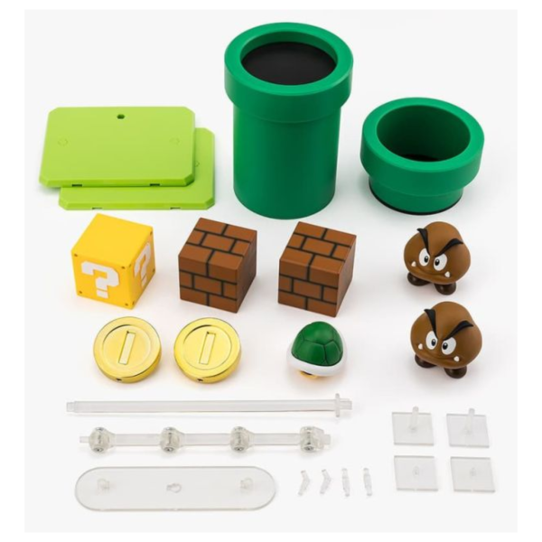 萬代 SHF SUPER MARIO 超級瑪利歐 關卡場景 