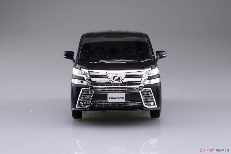 青島社 AOSHIMA 1/32 汽車模型 05632 豐田 Vellfire THE SNAPKIT 黑紫色 汽車模型 