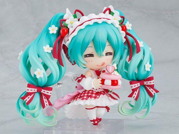 好微笑 GSC 代理版 黏土人 初音未來 MIKU 15週年紀念 草莓造型Ver 