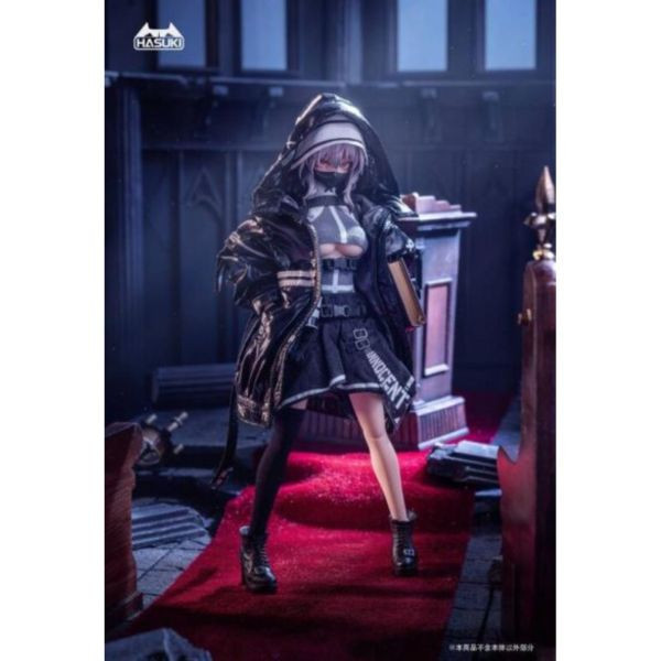 HASUKI 神貓跳動 PA009 魅魔修女-芙莉德 可動完成品 