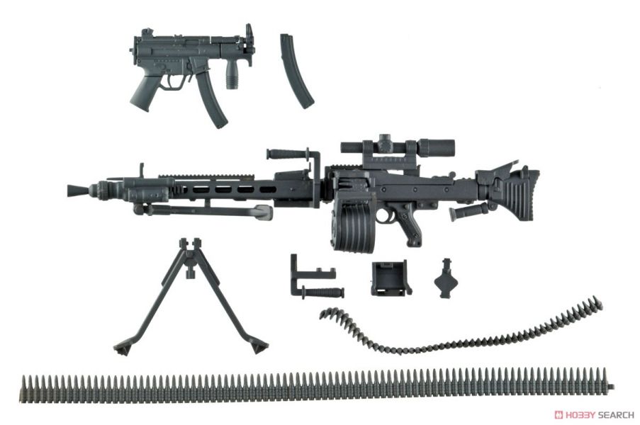 TOMYTEC 1/100 Diocom Weapons DCML02 SET A 機關槍組 組裝模型 
