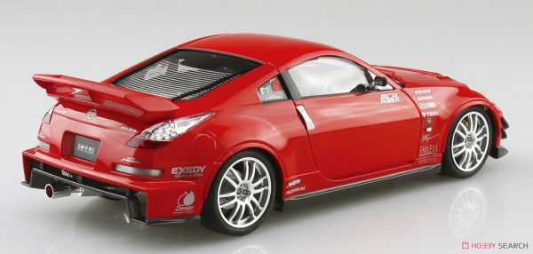 青島社 AOSHIMA 1/24 汽車模型#68 日產 MCR Z33 Fairlady Z '05 組裝模型 