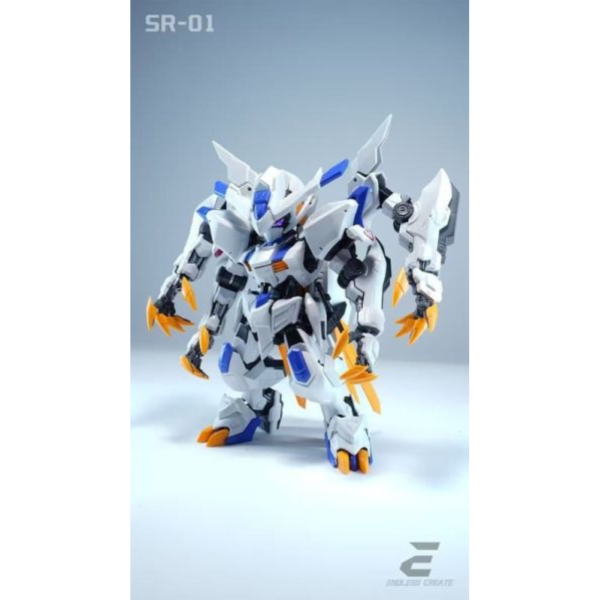 預購3月 EC模型 SR-01 修羅道 白鬼 Byaki 組裝模型 