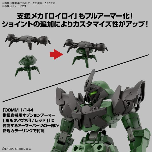 預購26年3月 30MM 組裝模型輕作戰 1/144 bEXM-15FA 全裝甲型波塔諾瓦 