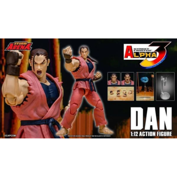 預購26年Q1 Storm Toys 1/12 少年街霸 快打旋風3 彈 Dan 丹 