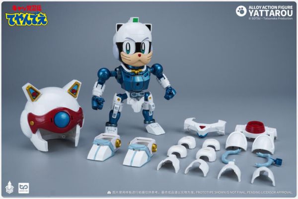 預購6月 火仔動漫 HB0057 功夫貓黨 合金機甲 野太郎 可動完成品 