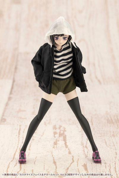 壽屋 KOTOBUKIYA 1/10 創彩少女庭園 自訂臉部＆水貼套組Vol.6 雨間設計 