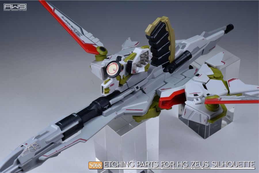 鋼魂 AW9 S68 HG 1/144 神王宙斯型外掛裝備 改造蝕刻片 附水貼 