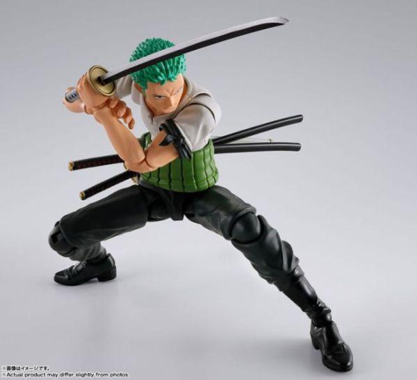 萬代 代理版 SHF S.H.F 航海王 羅羅亞·索隆-冒險的黎明- 可動完成品 