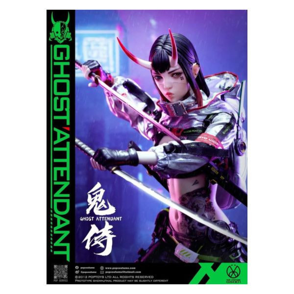 POP COSTUME 1/6 鬼侍 可動人偶 GS-001 1118 