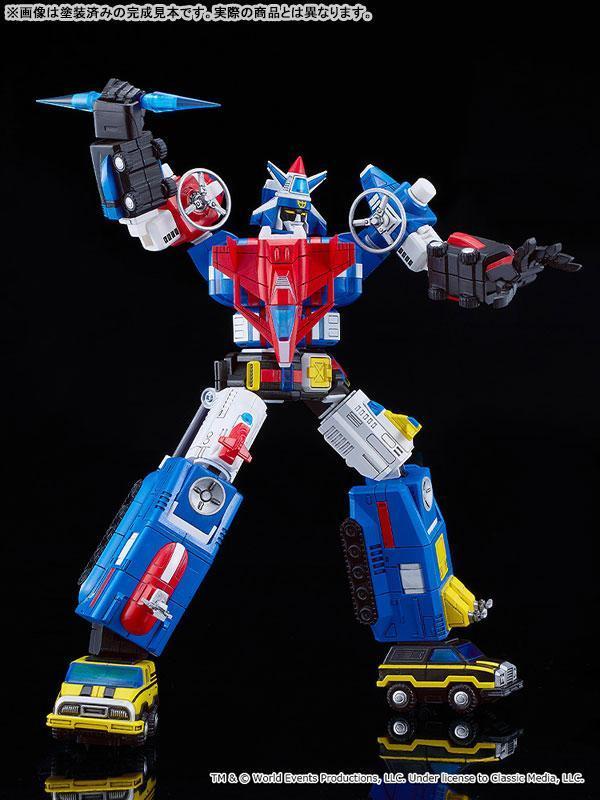 預購10月 GSC MODEROID 機甲艦隊 15機合體 戴拉格XV 組裝模型 