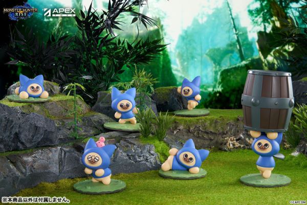 預購9月 APEX 魔物獵人 艾露貓 盒玩 中盒6入 