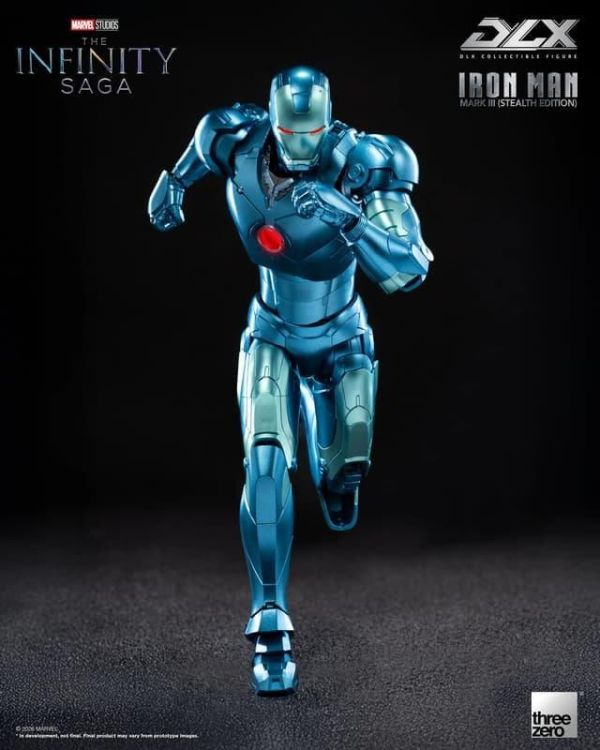 預購Q4 Threezero DLX 漫威 無限傳說 鋼鐵人 Mark 3 匿蹤版 