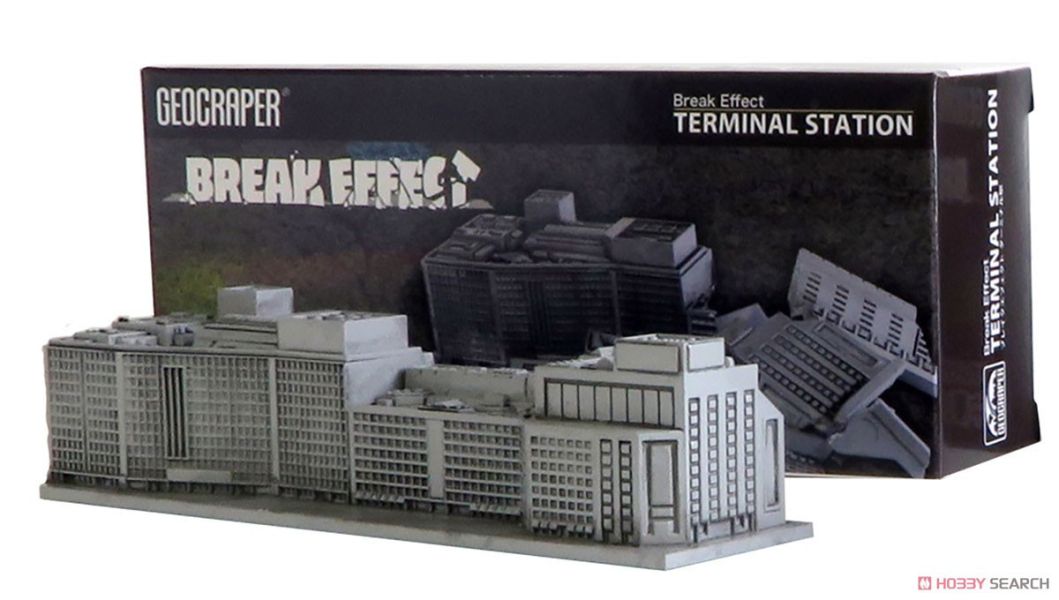 GEOCRAPER 1/2500 破壞效果 車站 