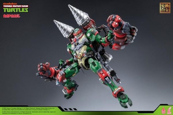 HeatBoys 機甲忍者龜 拉斐爾 HB0013 合金 可動 機甲 完成品 