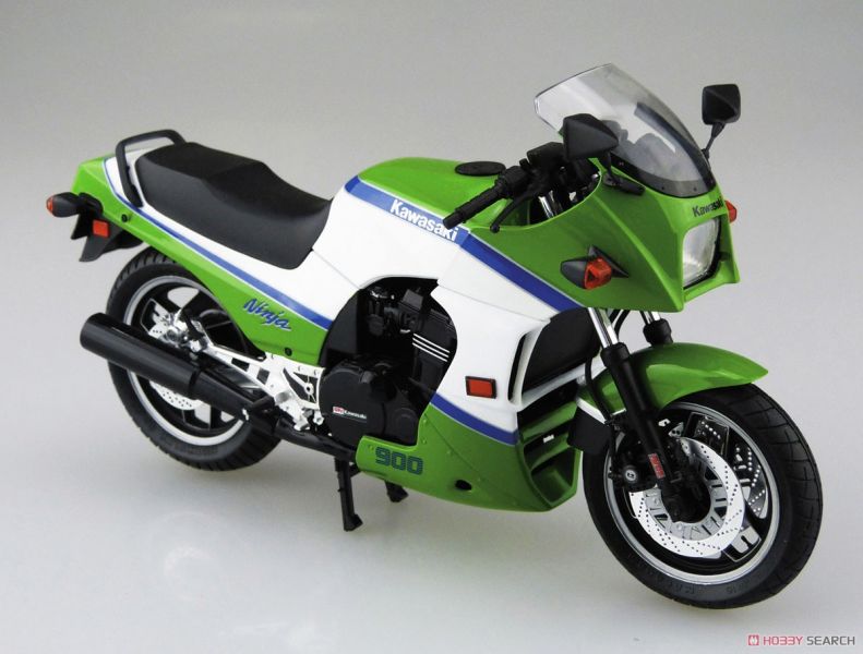 青島社 AOSHIMA  1/12 機車模型 川崎 ZX900A 組裝模型 