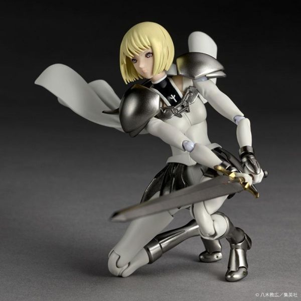 預購11月 海洋堂 輪轉科技 大劍 獵魔戰記 CLAYMORE 克蕾雅 一般版 