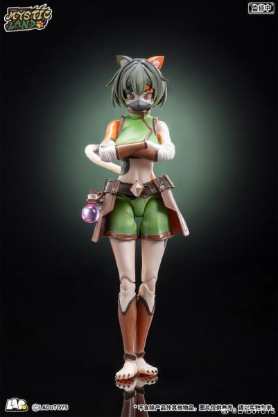 預購26年第一季 LADoTOYS 魔法大陸系列 托尼婭 採藥師 三花貓娘 1/12 