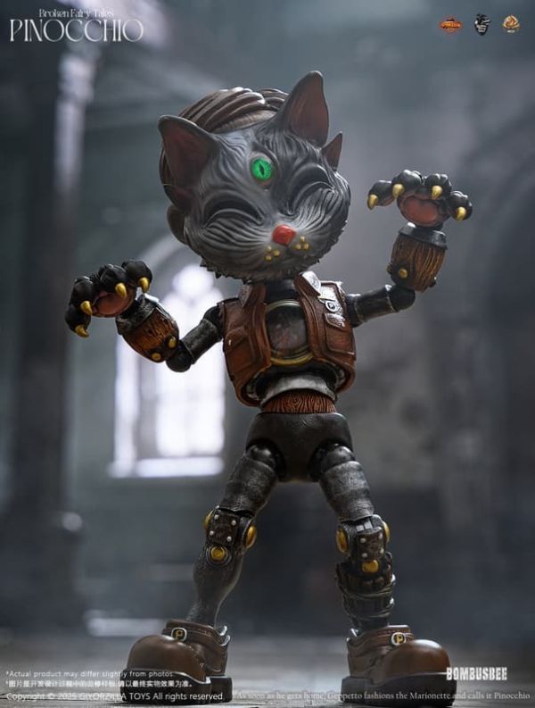 預購6月 GIYORZILLA TOYS 1/6 可動 A001 破碎的童話 匹諾曹(皮諾丘) 面具補充包 