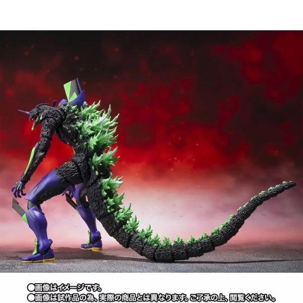 預購12月 S.H.MonsterArts 哥吉拉對福音戰士 EVANGELION 初號機 G覺醒形態 