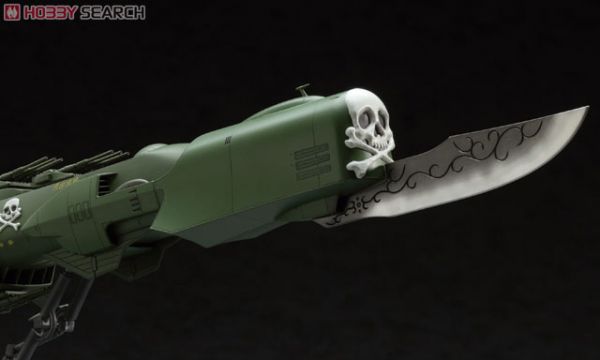 長谷川 1/1500 宇宙海賊戰艦 阿爾卡迪亞號 組裝模型 