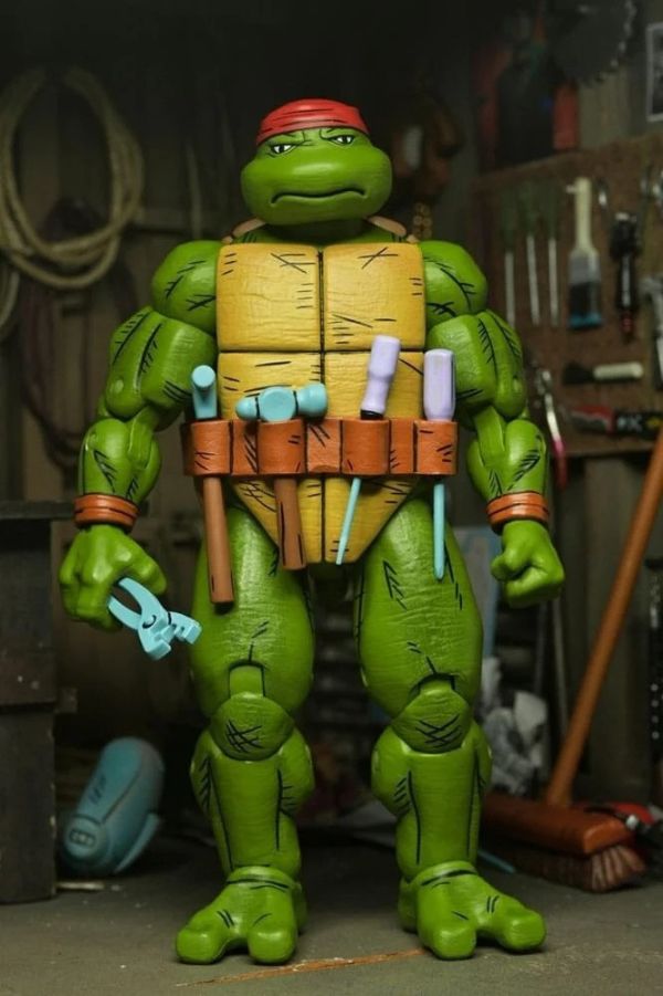 預購10月 NECA 忍者龜 雜務工 多納太羅 7吋 可動 