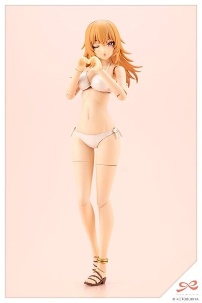 預購26年1月 壽屋 創彩少女庭園 一條星羅 泳裝 髮型變換 組裝模型 