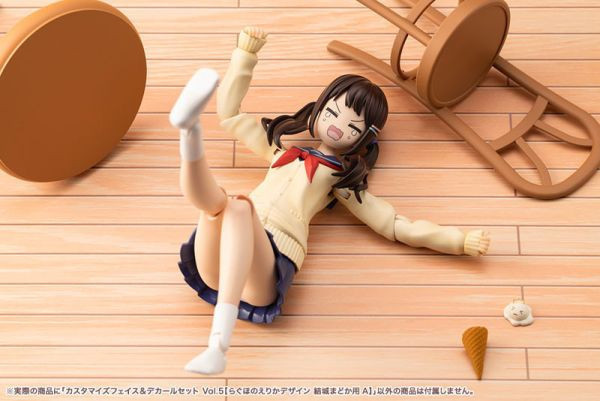 壽屋 KOTOBUKIYA 1/10 創彩少女庭園 自訂臉部＆水貼套組 Vol.5 結城圓用A 