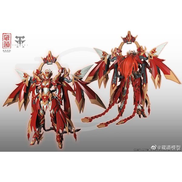預購Q4 藏道模型 CD-03 朱雀 合金完成品 附特典 再販 