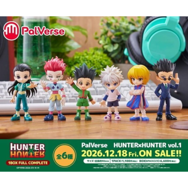 預購12月 武士道 PalVerse 獵人 HUNTER×HUNTER vol.1 中盒6入 