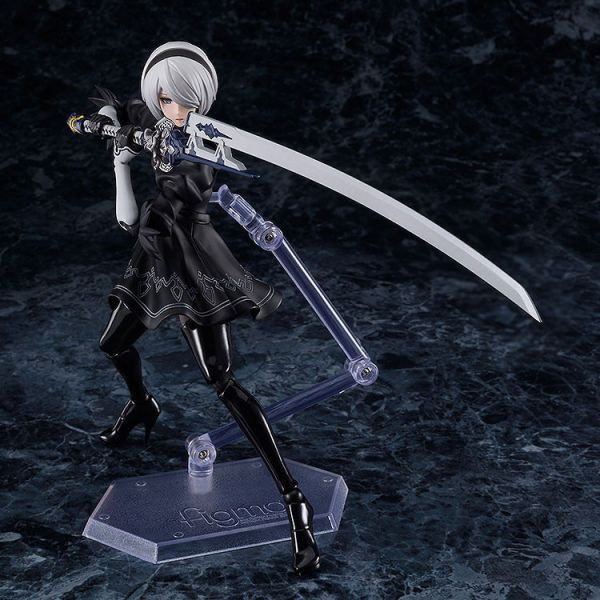好微笑 GSC 代理版 尼爾自動人形 figma 2B (寄葉二號B型) 可動完成品 
