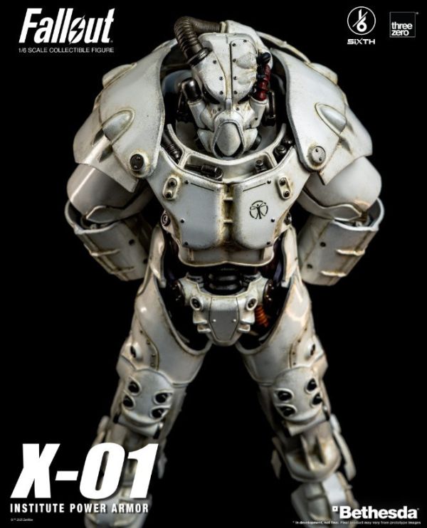 預購26年Q1 THREE ZERO 1/6 異塵餘生 X-01 學院動力裝甲 