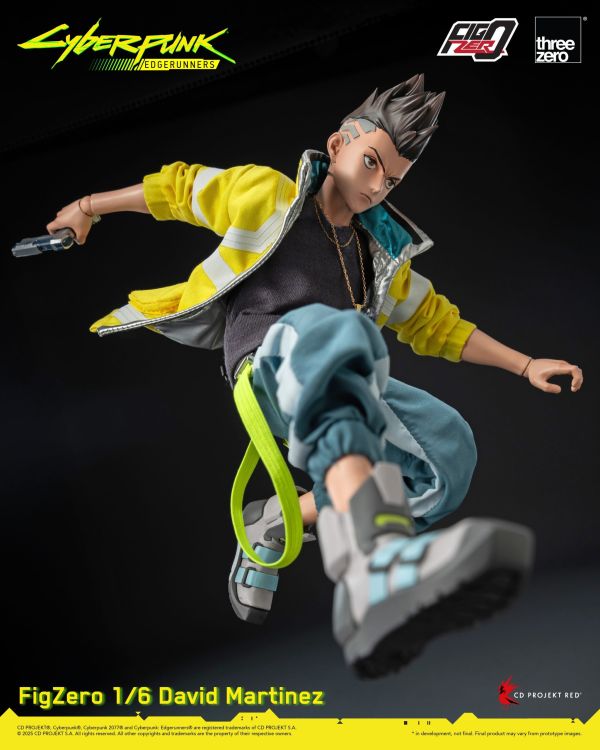 預購Q4 Three Zero FigZero 1/6 電馭叛客：邊緣行者 大衛·馬丁尼茲 