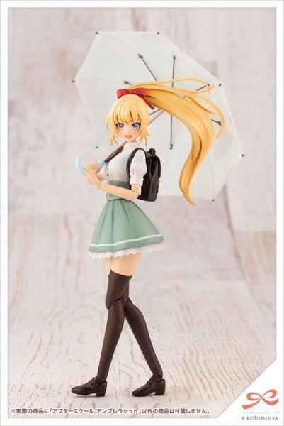 壽屋 KOTOBUKIYA  MV003 1/10 創彩少女庭園 下課後的雨傘組 組裝模型 