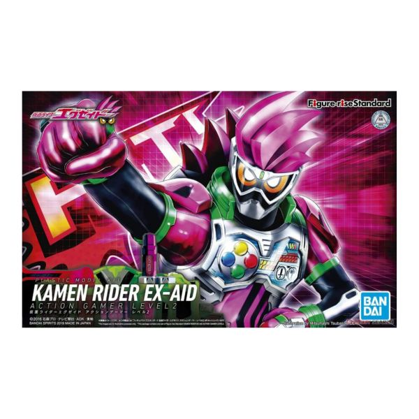 萬代 BAMDAI Figure-rise Standard 假面騎士 EX-AID 動作遊戲玩家 Lv.2 組裝模型 