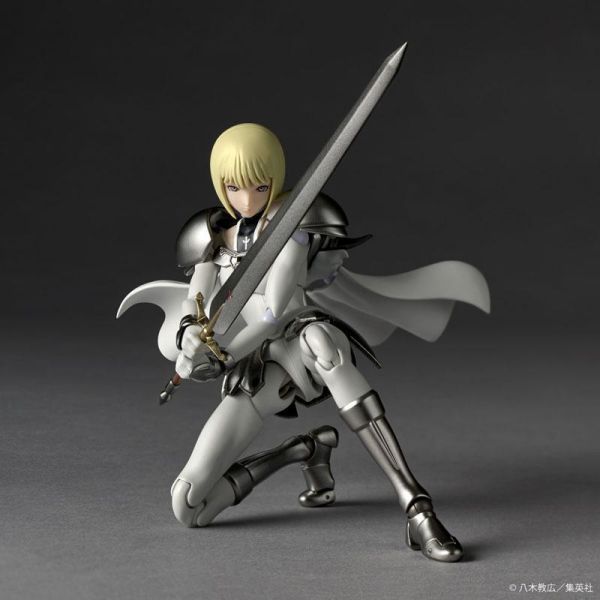 預購11月 海洋堂 輪轉科技 大劍 獵魔戰記 CLAYMORE 克蕾雅 一般版 