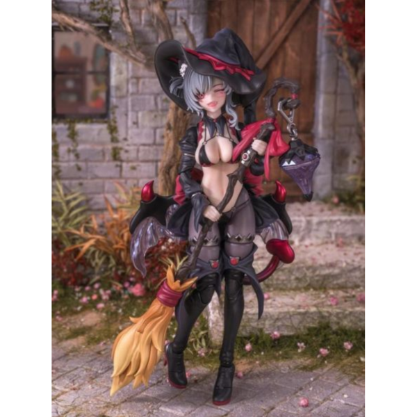 預購7-9月 次元具象 1/12 見習魔女 星川貓貓 黑髮版 