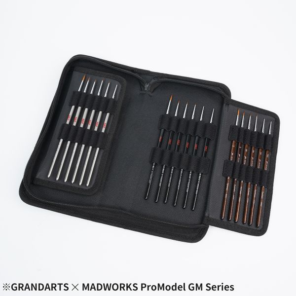 預購10月 GRANDARTS×MADWORKS GM-01 貂毛畫筆5支套組 