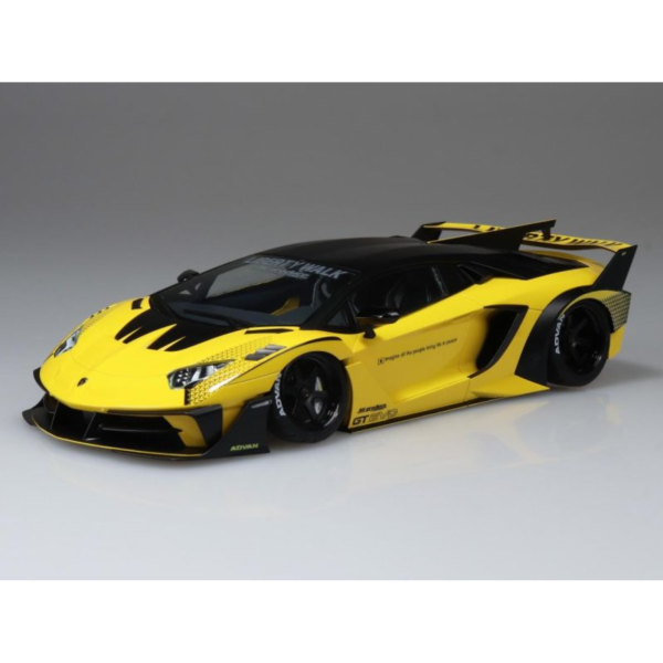 預購9月 青島社 組裝 1/24 自由步行#25 藍寶堅尼 LB-Silhouette Works Aventador GT Evo ver.1 0624 