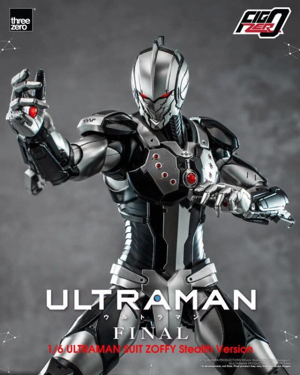 threezero FigZero 超人力霸王 機動奧特曼裝甲 佐菲 潛行版 1/6 
