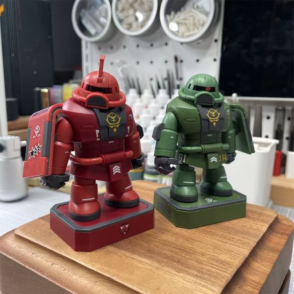 預購2月 肥仔模型 肥薩克(紅/綠 選項) 關節磁吸式 組裝模型 