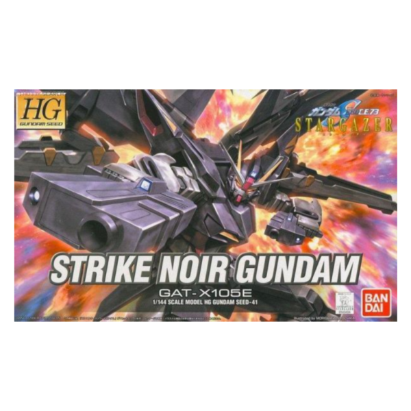 萬代 BANDAI HG 1/144 鋼彈SEED #41 GAT-X105E 漆黑攻擊鋼彈 