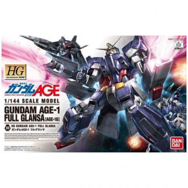 萬代 BANDAI 1/144 鋼彈AGE #35 AGE-1 全備光輝型 組裝模型 