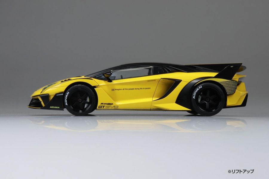 預購9月 青島社 組裝 1/24 自由步行#25 藍寶堅尼 LB-Silhouette Works Aventador GT Evo ver.1 0624 