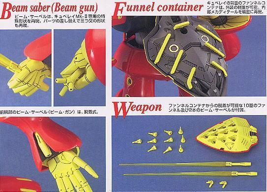 萬代 MG 1/100 AMX-004-3 丘貝雷Mk-Ⅱ 普露二號專用機 