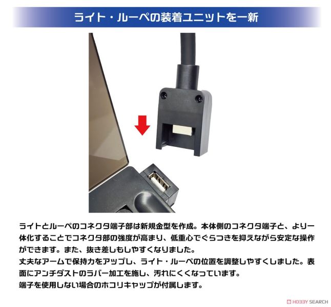 日本 プラモ 向上委員會 2.0 專業版 工作檯(附LED燈&放大鏡) 