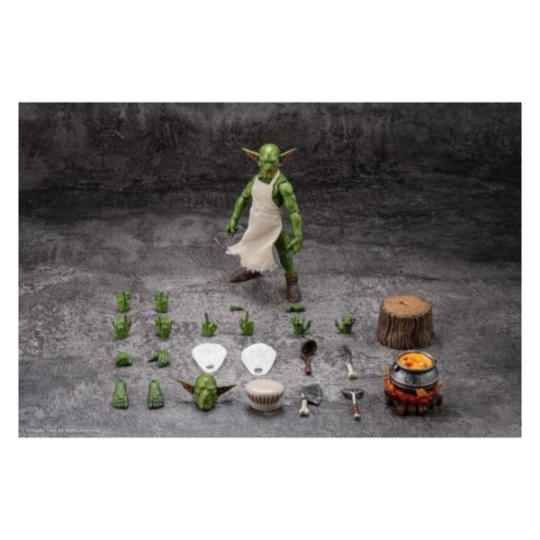 預購27年3月 Hopdo toys 1/12 哥布林族系列 廚師長 哥布林 可動 