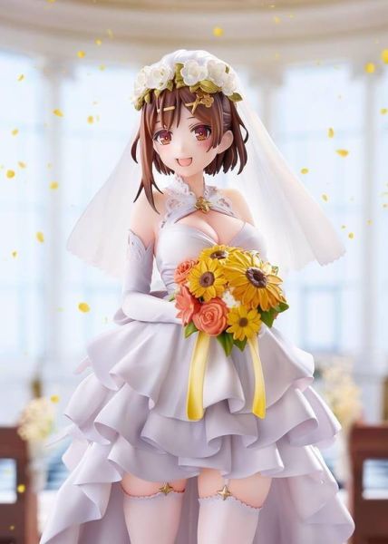 預購27年4月 QuesQ 萊莎的鍊金工房 萊莎琳 斯托特 婚紗禮服Ver 1/7 