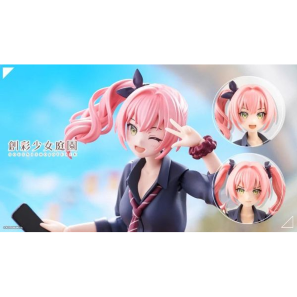 預購27年1月 壽屋 創彩少女庭園 側馬尾醬 一般版 組裝模型 